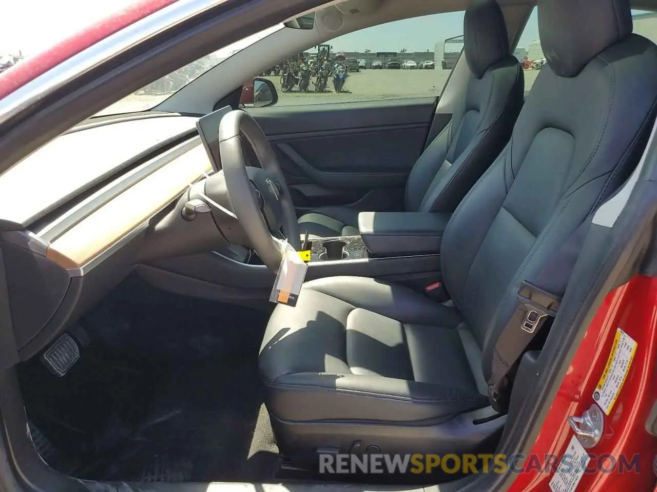7 Photograph of a damaged car 5YJ3E1EB9LF744314 TESLA MODEL 3 2020