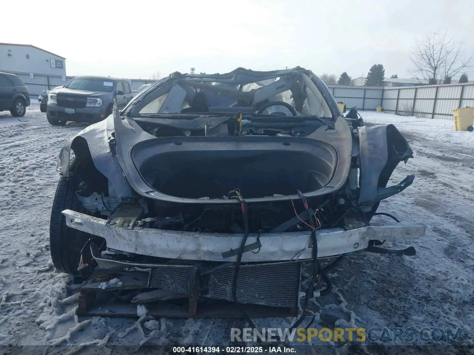 11 Photograph of a damaged car 5YJ3E1EB9LF787390 TESLA MODEL 3 2020