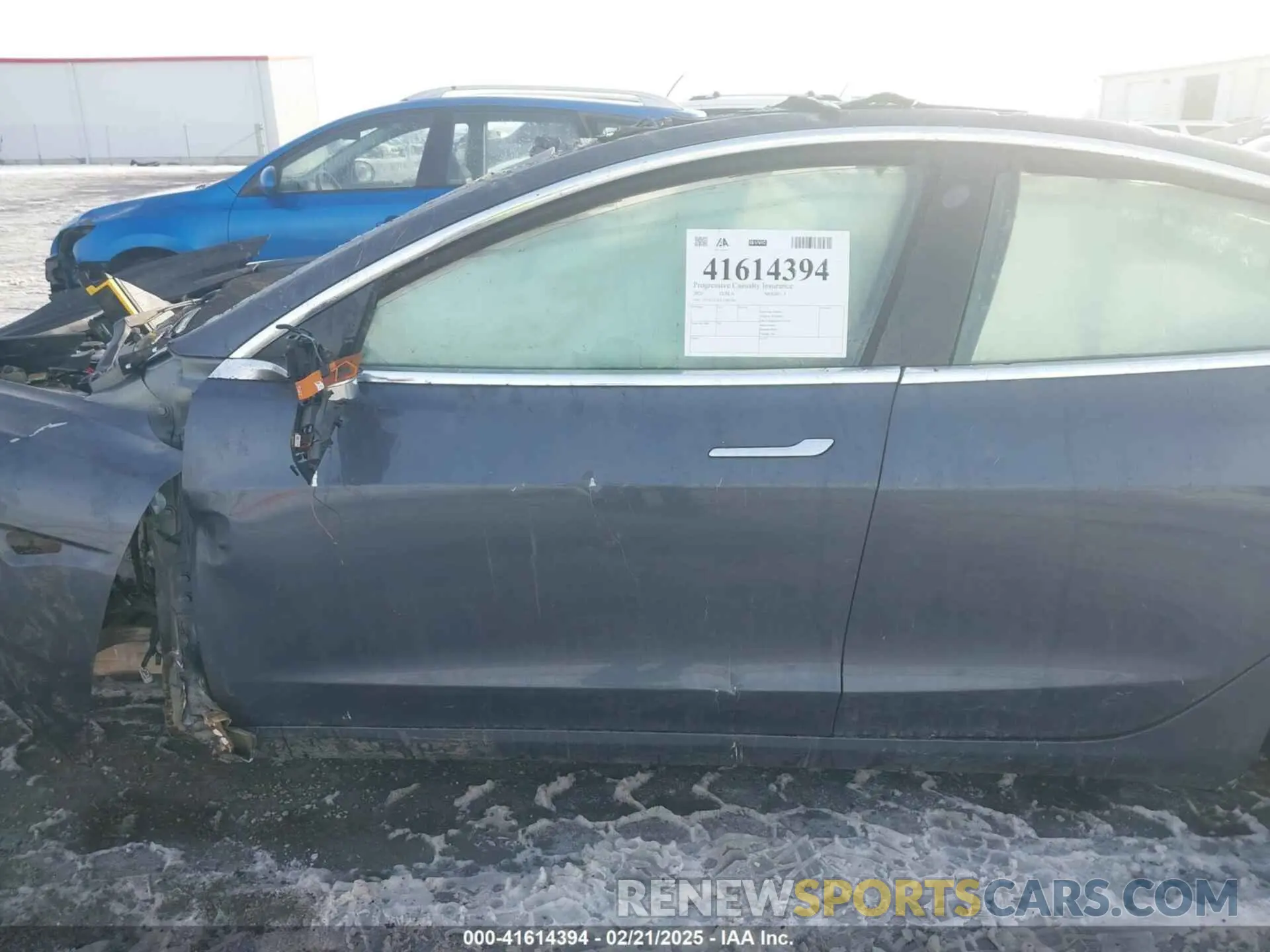 13 Photograph of a damaged car 5YJ3E1EB9LF787390 TESLA MODEL 3 2020