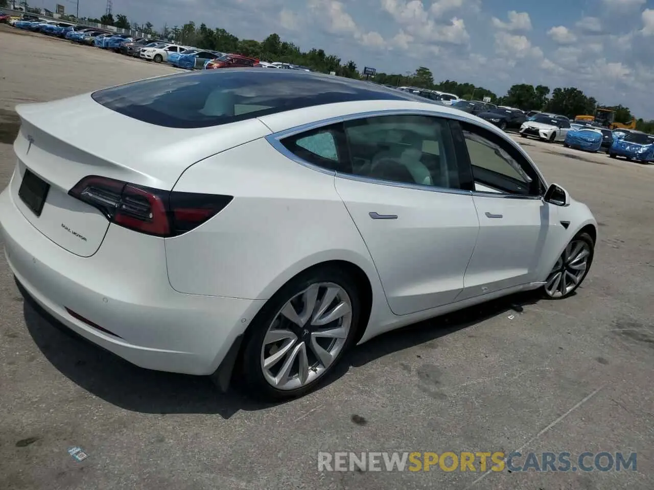 3 Photograph of a damaged car 5YJ3E1EB9LF788006 TESLA MODEL 3 2020