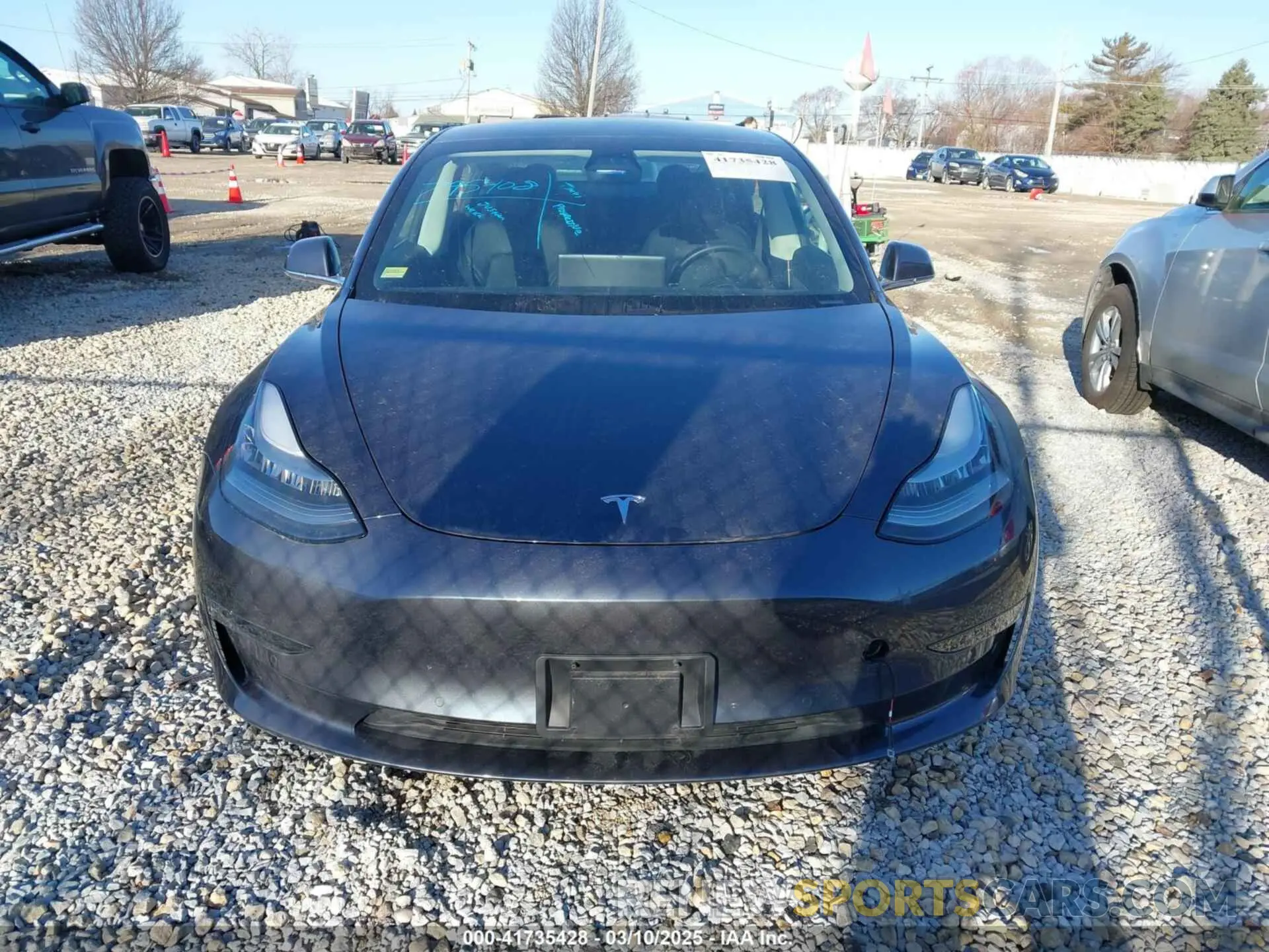 12 Photograph of a damaged car 5YJ3E1EB9LF795408 TESLA MODEL 3 2020