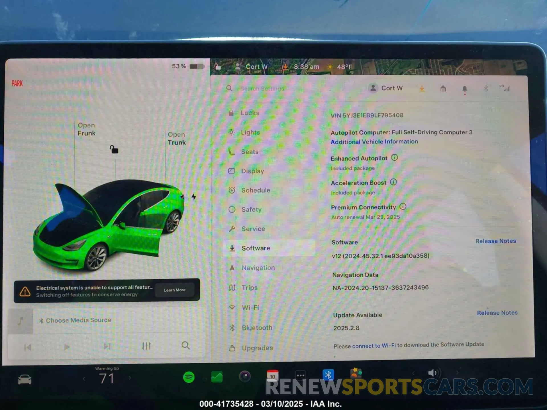 18 Photograph of a damaged car 5YJ3E1EB9LF795408 TESLA MODEL 3 2020