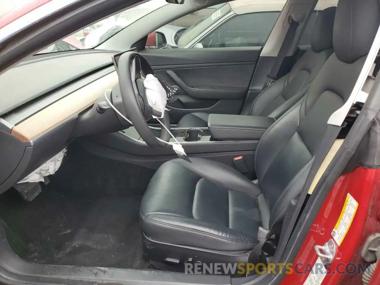 7 Photograph of a damaged car 5YJ3E1EB9LF801305 TESLA MODEL 3 2020
