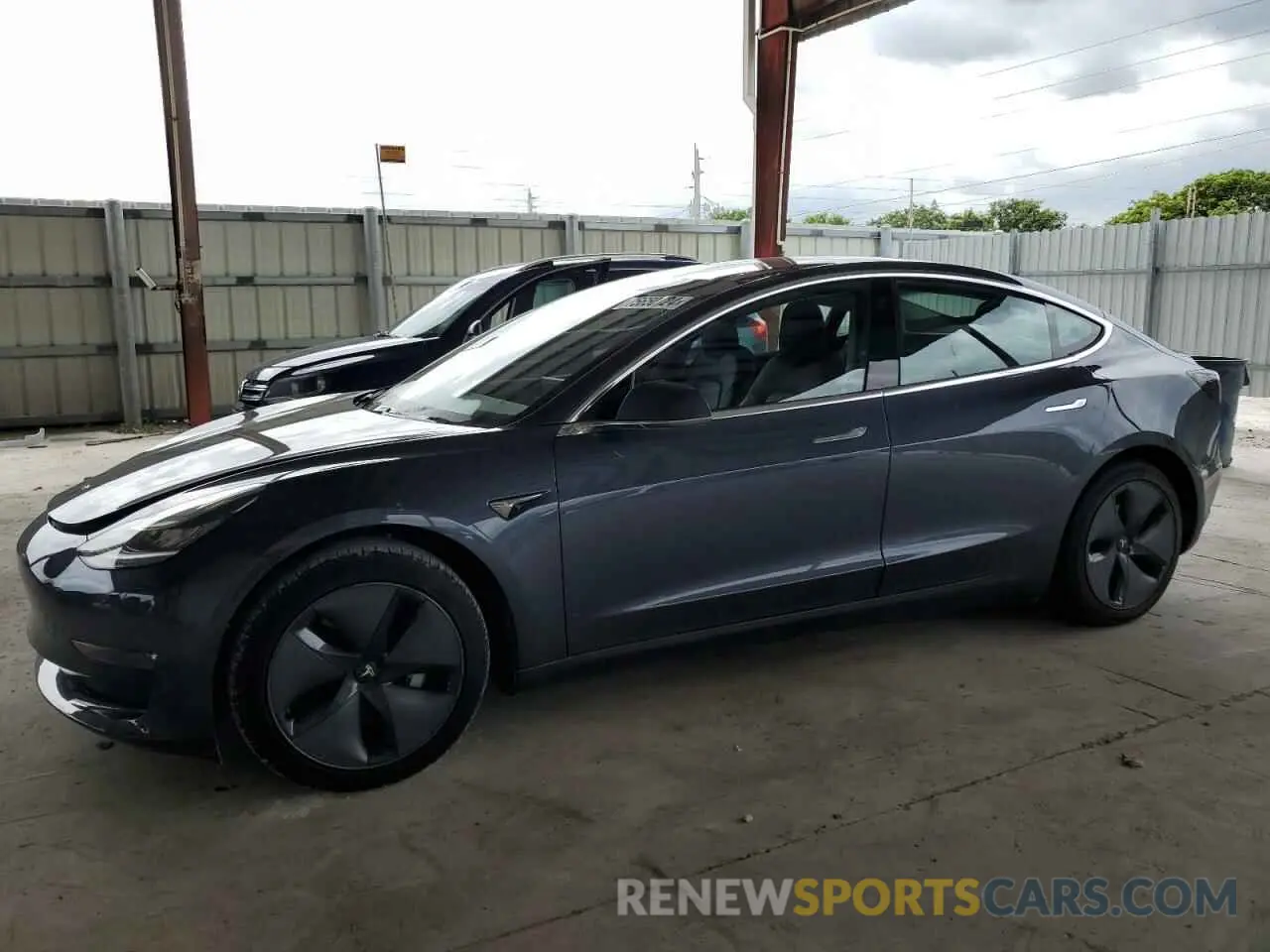 1 Фотография поврежденного автомобиля 5YJ3E1EBXLF616390 TESLA MODEL 3 2020