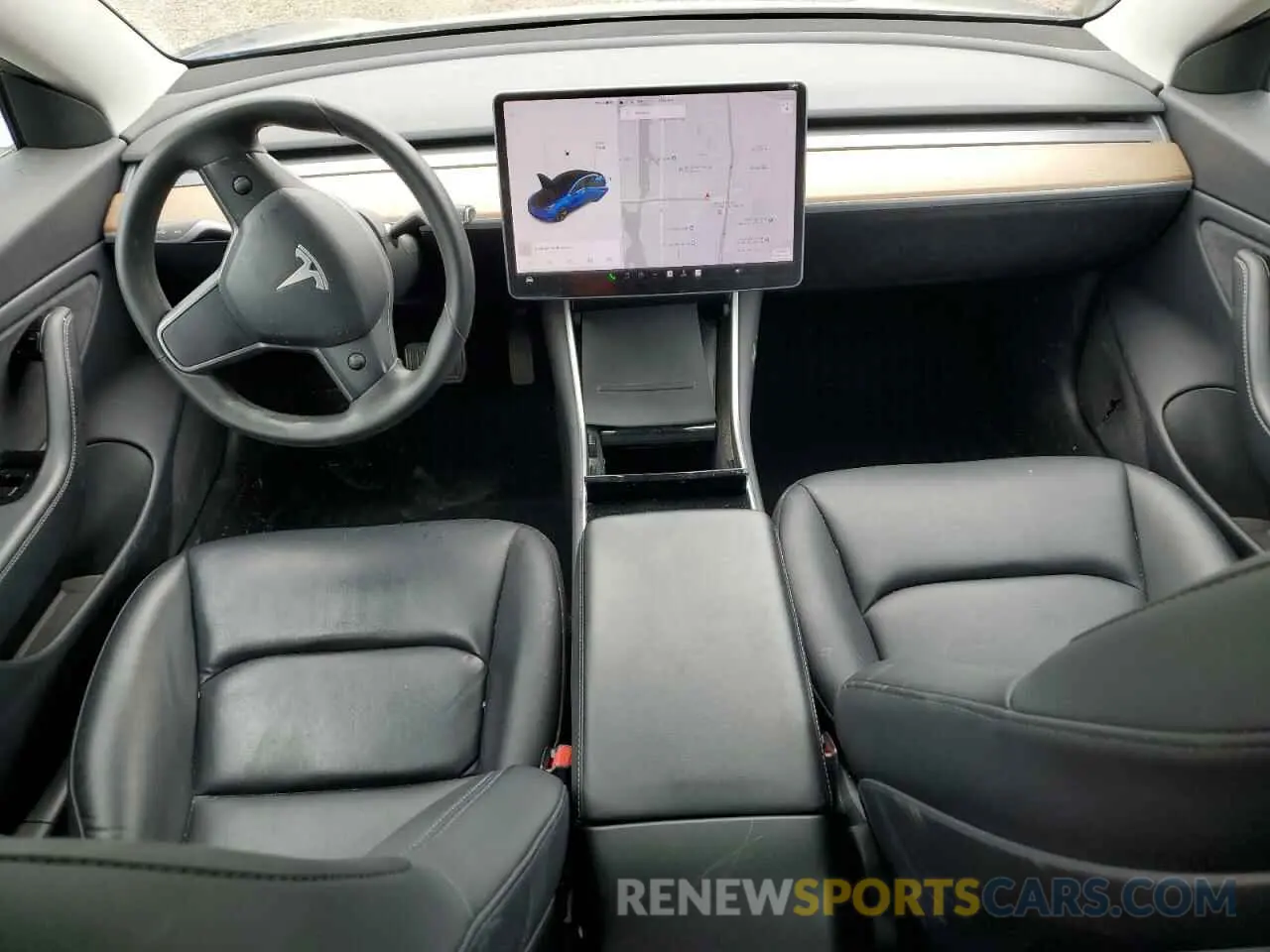 8 Photograph of a damaged car 5YJ3E1EBXLF617698 TESLA MODEL 3 2020