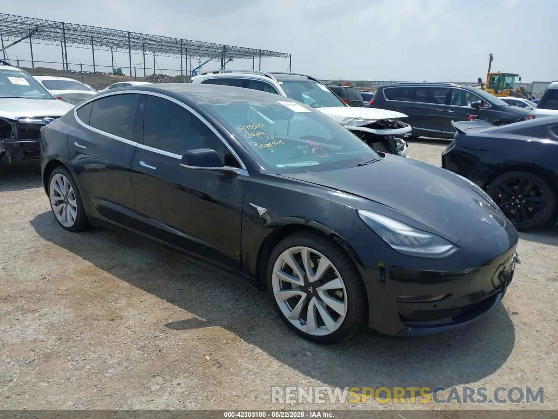 1 Фотография поврежденного автомобиля 5YJ3E1EBXLF628720 TESLA MODEL 3 2020