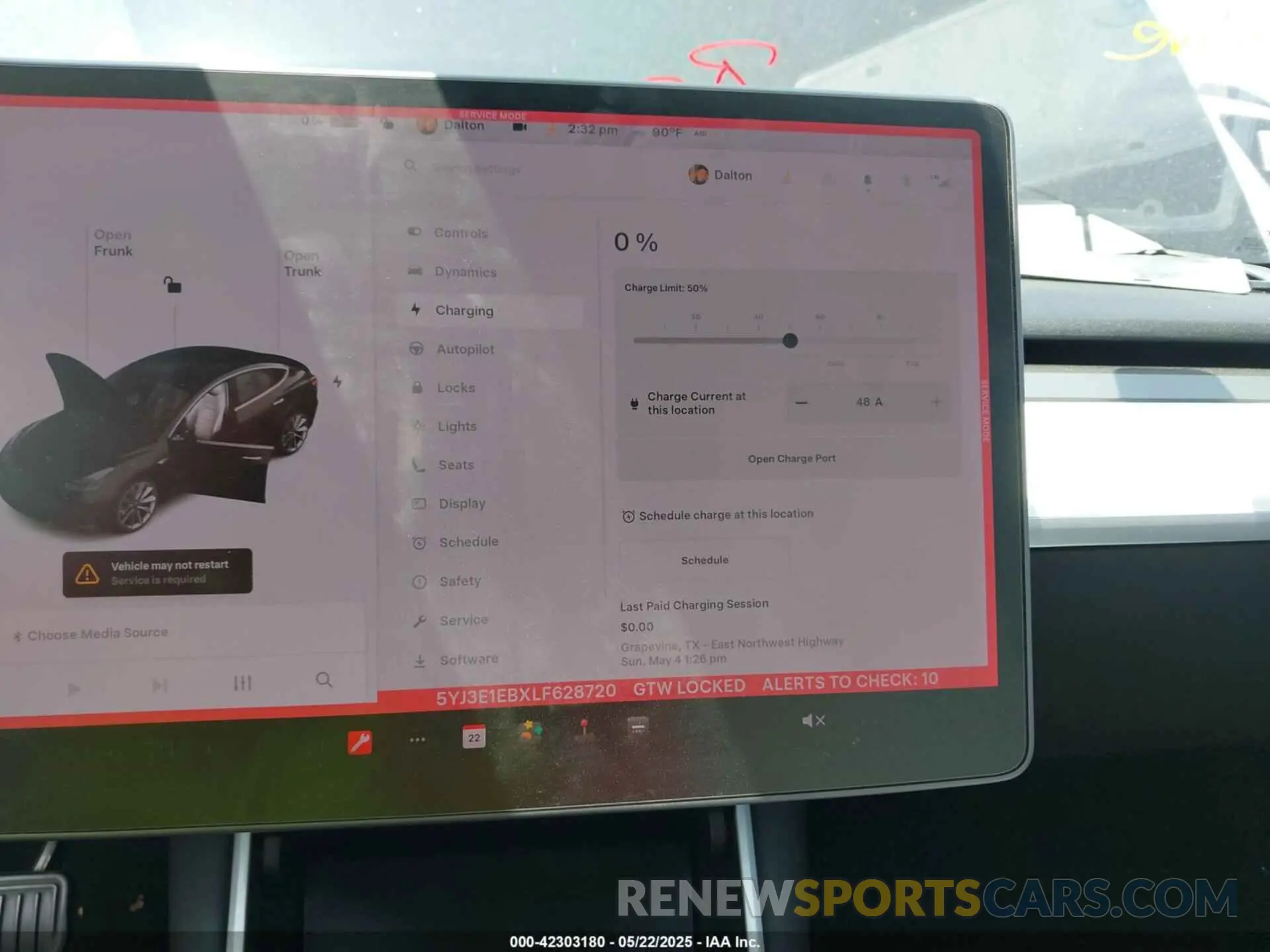 17 Фотография поврежденного автомобиля 5YJ3E1EBXLF628720 TESLA MODEL 3 2020