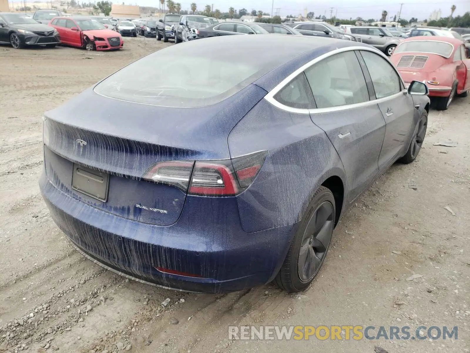 4 Фотография поврежденного автомобиля 5YJ3E1EBXLF639409 TESLA MODEL 3 2020