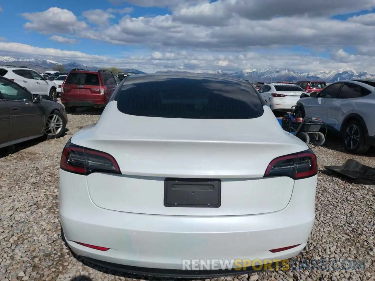 6 Photograph of a damaged car 5YJ3E1EBXLF650510 TESLA MODEL 3 2020