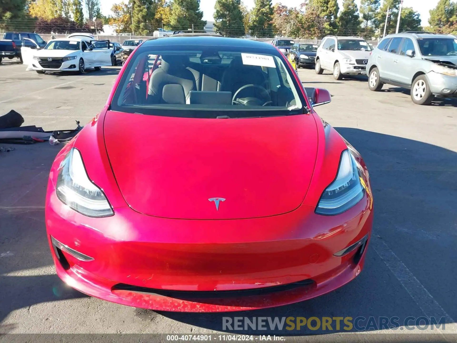 13 Фотография поврежденного автомобиля 5YJ3E1EBXLF651026 TESLA MODEL 3 2020
