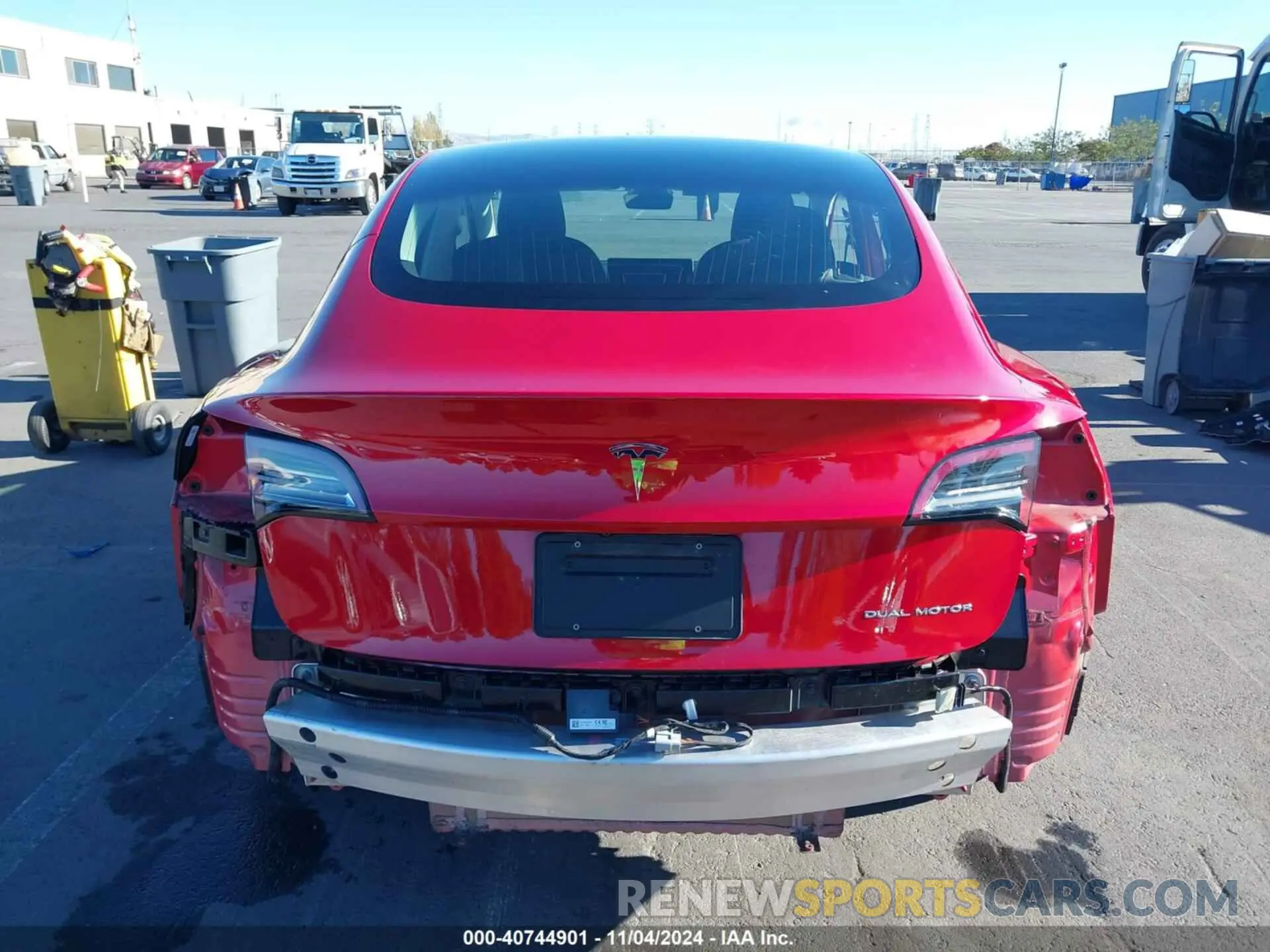 17 Фотография поврежденного автомобиля 5YJ3E1EBXLF651026 TESLA MODEL 3 2020