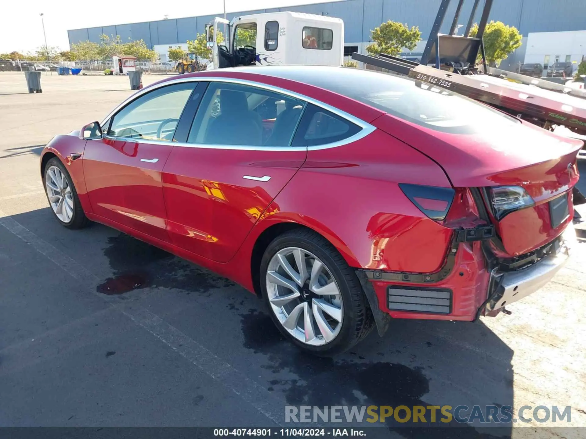 3 Фотография поврежденного автомобиля 5YJ3E1EBXLF651026 TESLA MODEL 3 2020