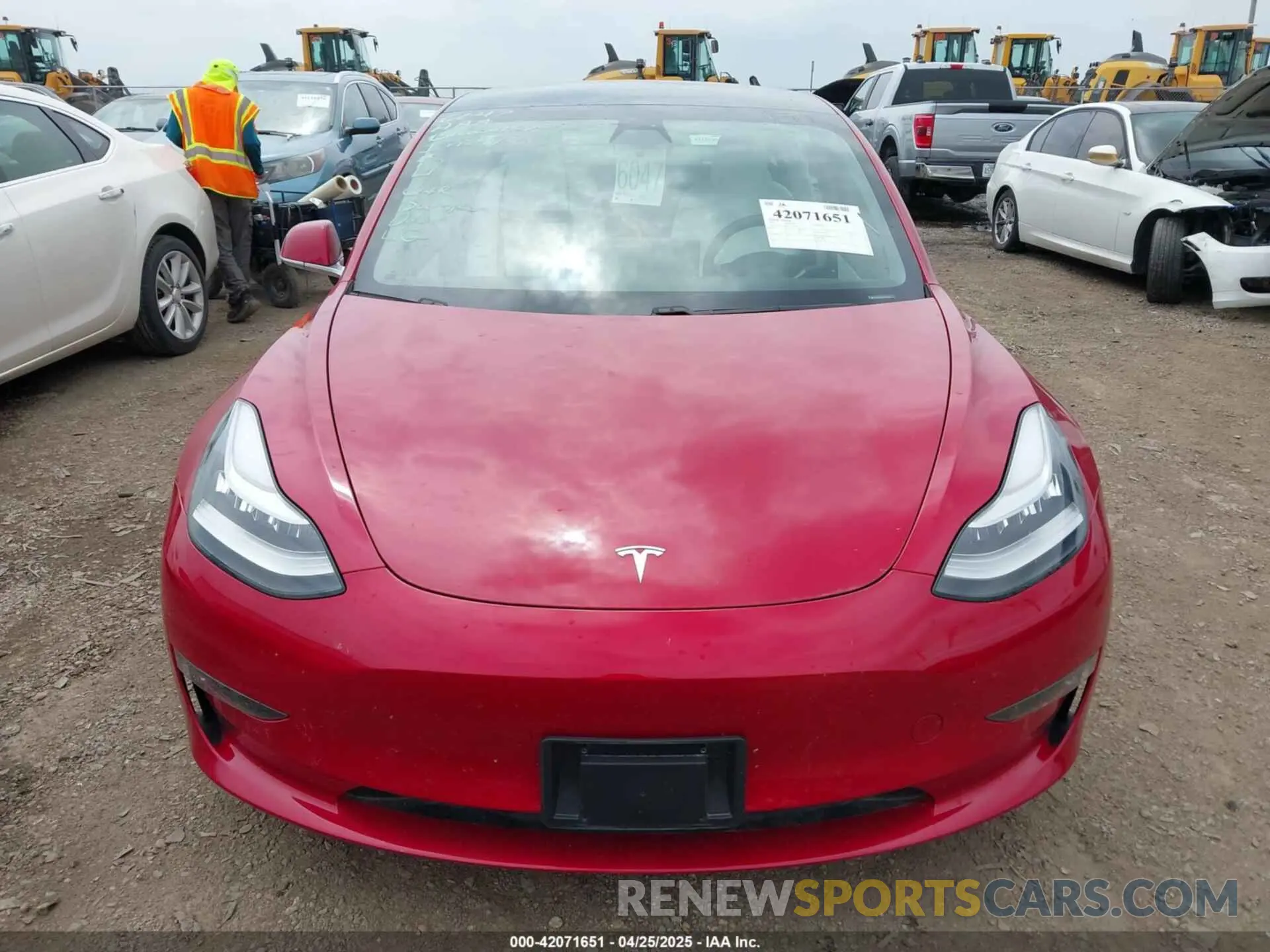 12 Photograph of a damaged car 5YJ3E1EBXLF651396 TESLA MODEL 3 2020