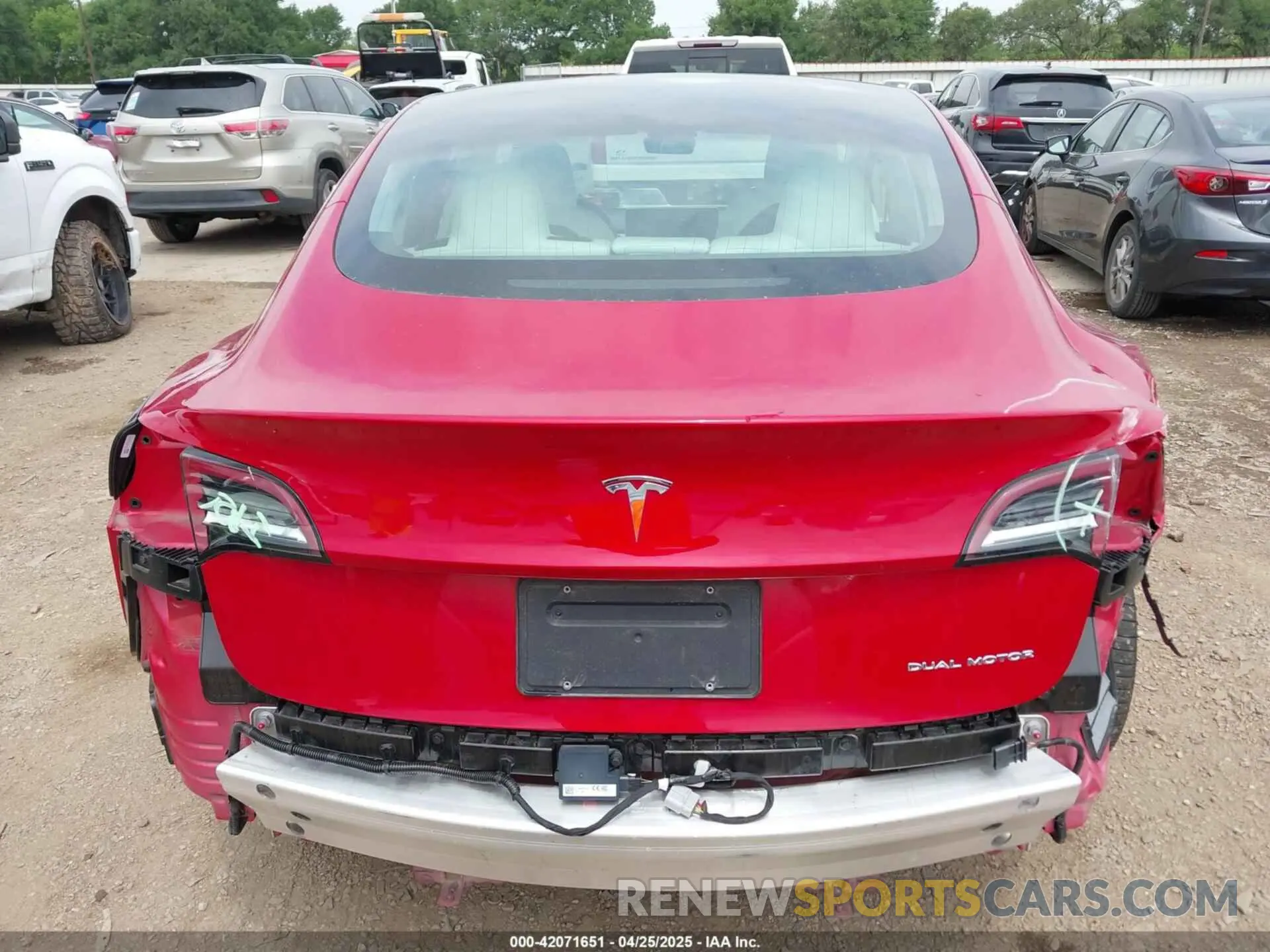 16 Photograph of a damaged car 5YJ3E1EBXLF651396 TESLA MODEL 3 2020