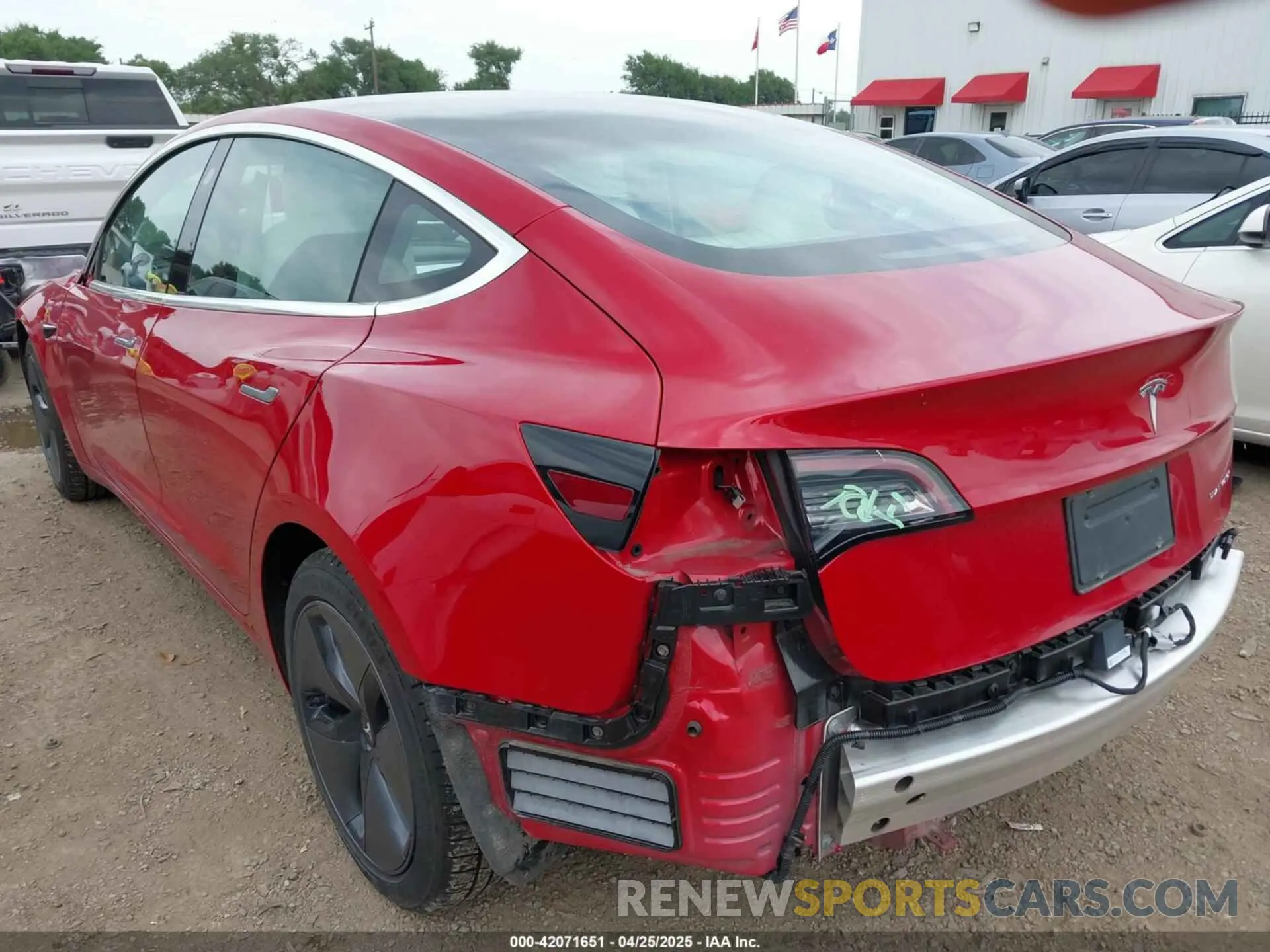 19 Photograph of a damaged car 5YJ3E1EBXLF651396 TESLA MODEL 3 2020