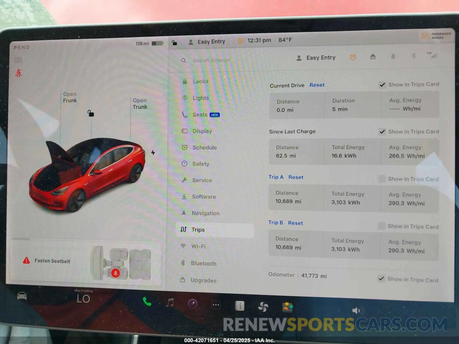 7 Photograph of a damaged car 5YJ3E1EBXLF651396 TESLA MODEL 3 2020