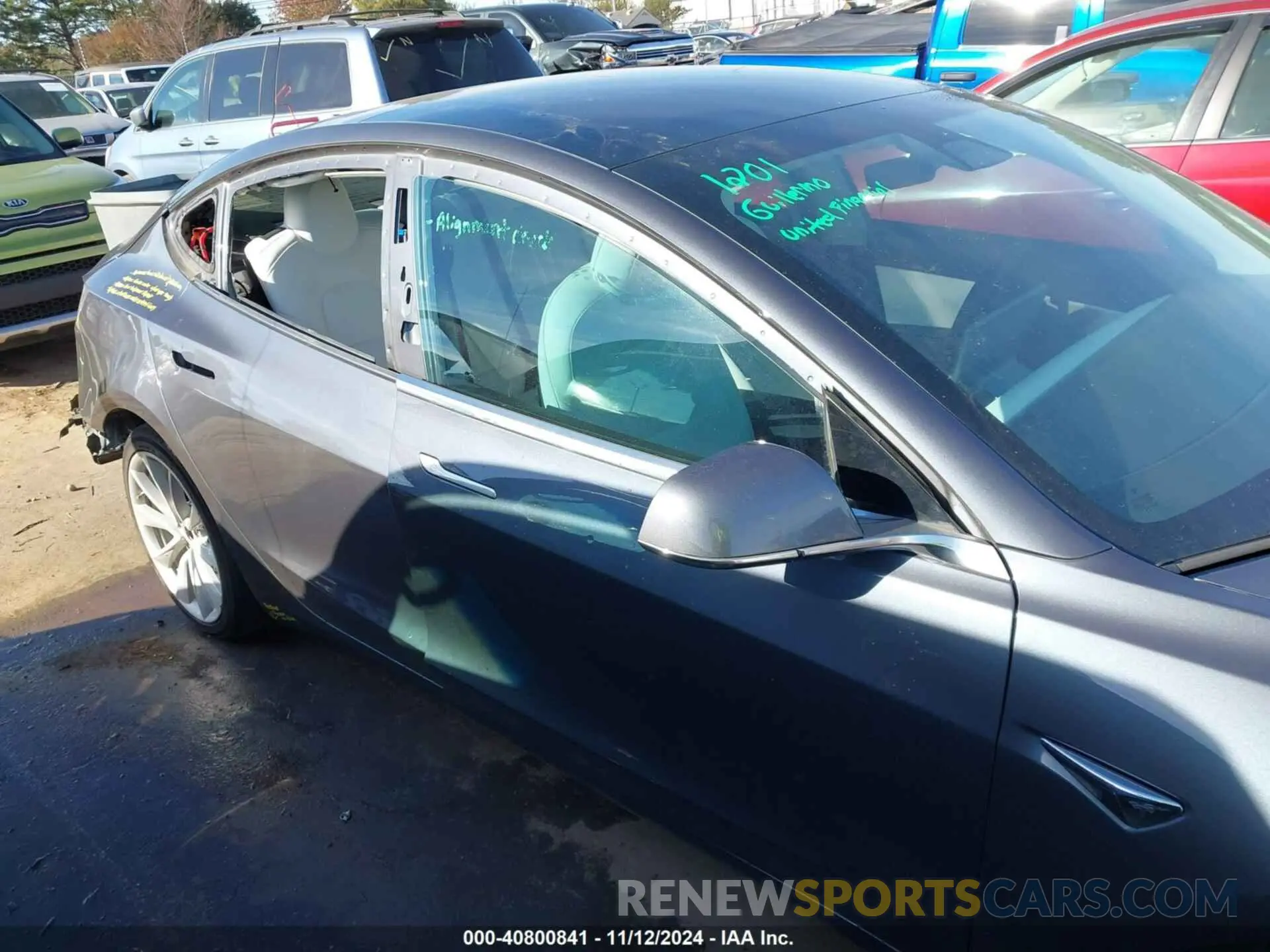 12 Photograph of a damaged car 5YJ3E1EBXLF651933 TESLA MODEL 3 2020