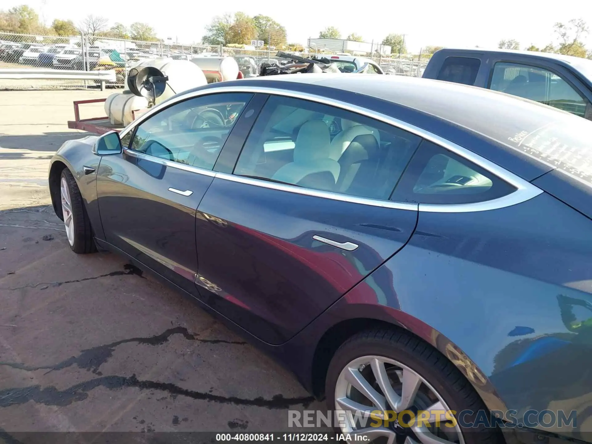 13 Photograph of a damaged car 5YJ3E1EBXLF651933 TESLA MODEL 3 2020