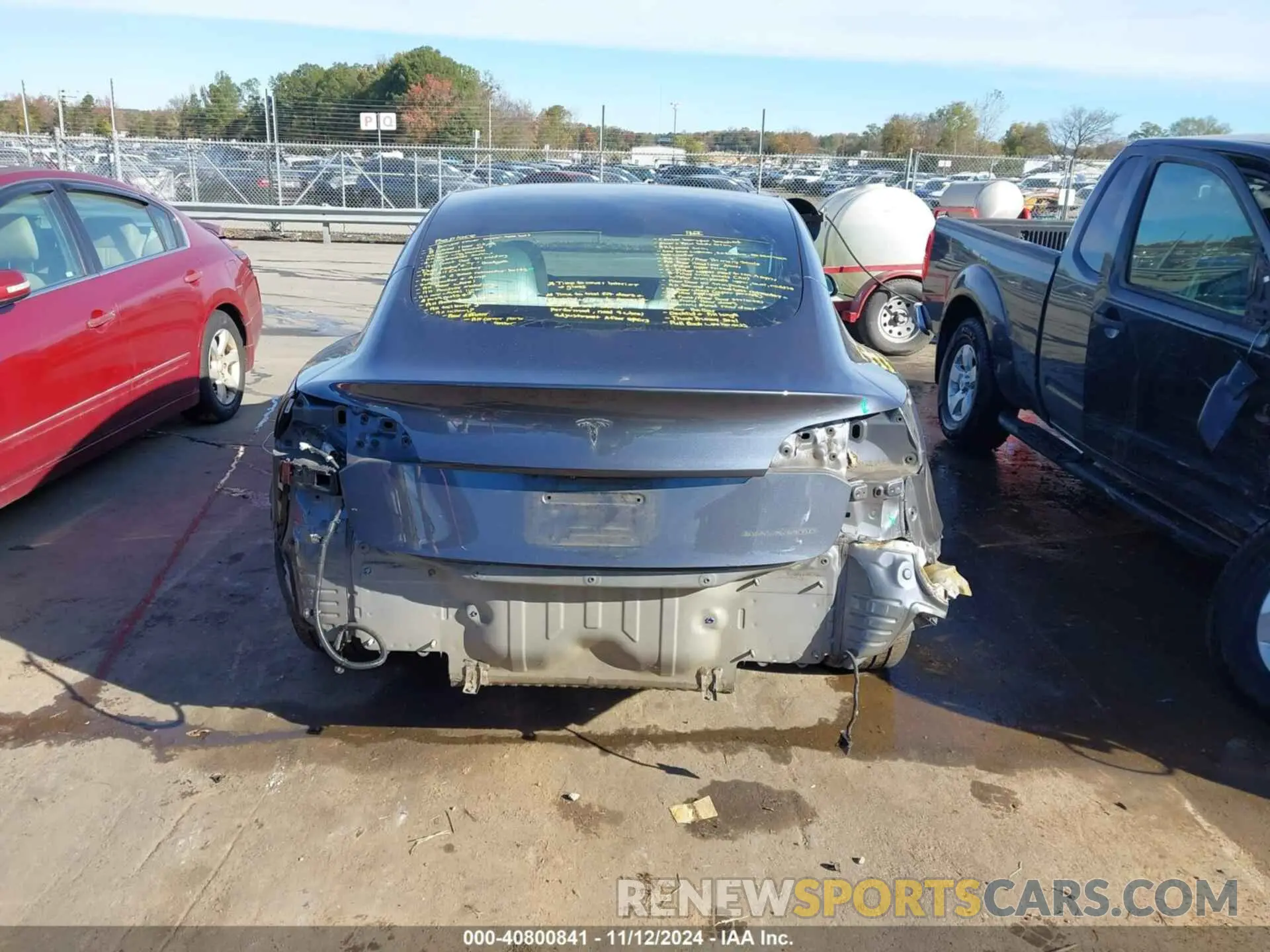 15 Photograph of a damaged car 5YJ3E1EBXLF651933 TESLA MODEL 3 2020