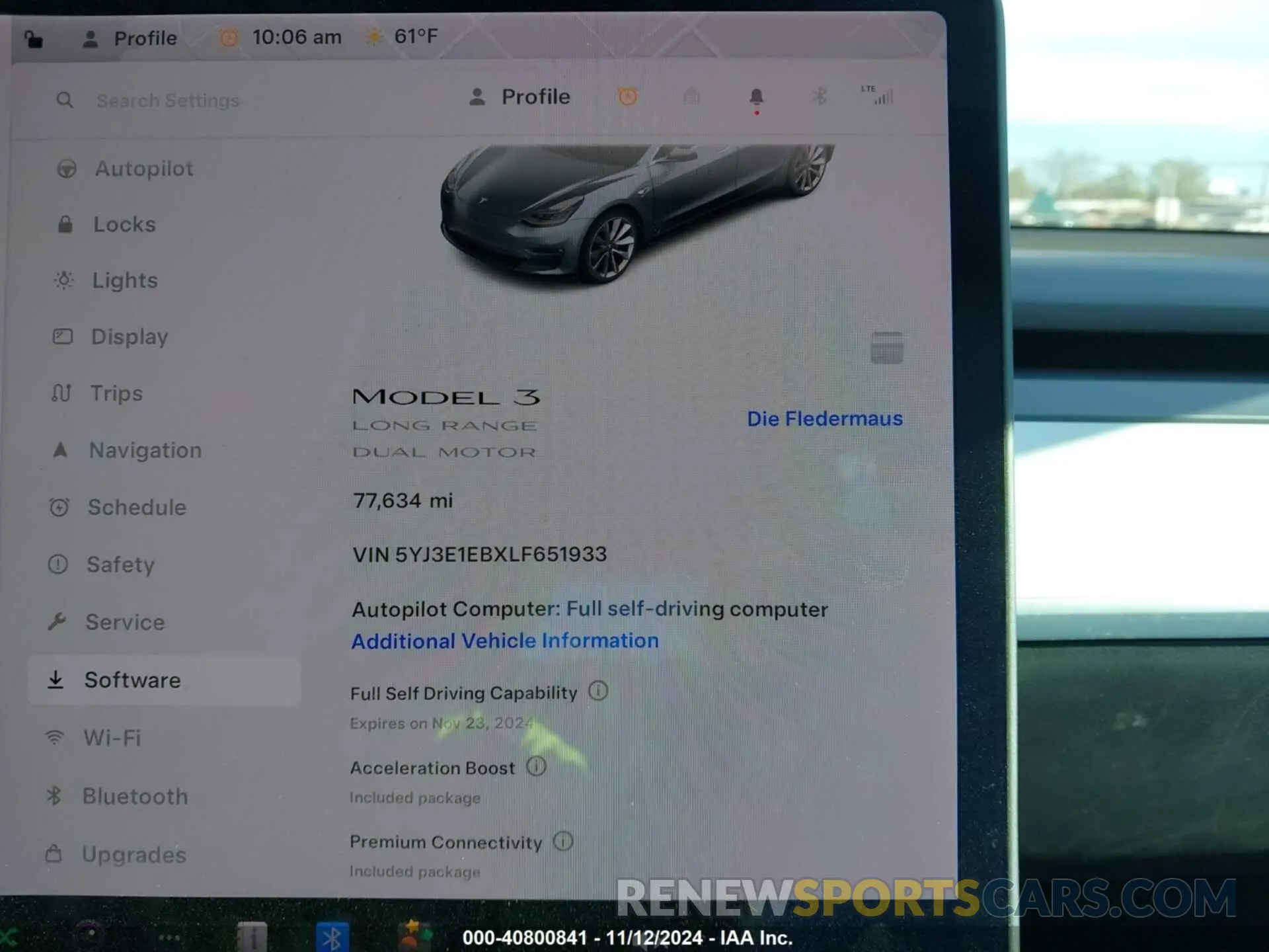 17 Photograph of a damaged car 5YJ3E1EBXLF651933 TESLA MODEL 3 2020