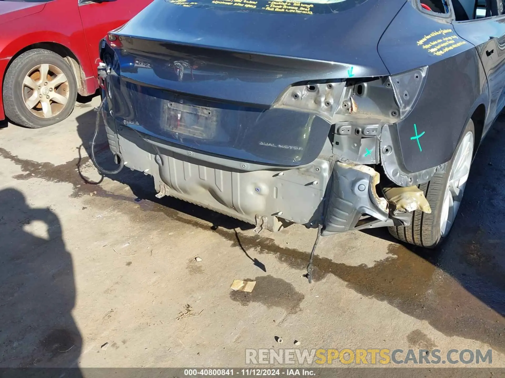 6 Photograph of a damaged car 5YJ3E1EBXLF651933 TESLA MODEL 3 2020