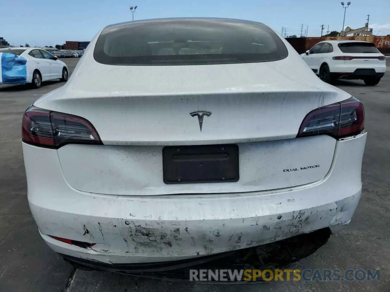 6 Photograph of a damaged car 5YJ3E1EBXLF665895 TESLA MODEL 3 2020