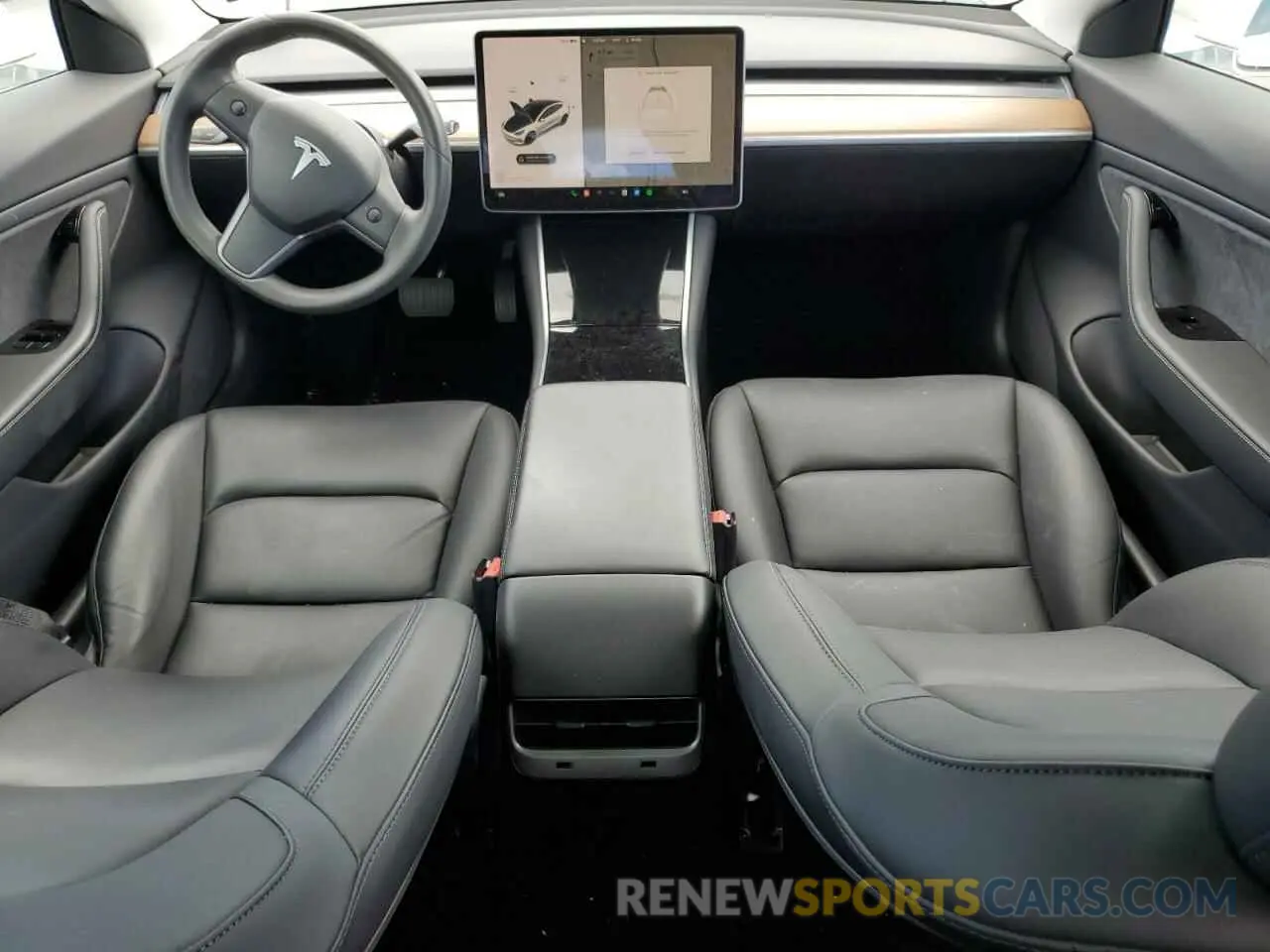 8 Photograph of a damaged car 5YJ3E1EBXLF665895 TESLA MODEL 3 2020