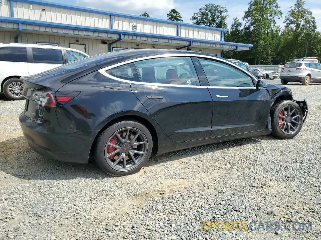 3 Фотография поврежденного автомобиля 5YJ3E1EBXLF794624 TESLA MODEL 3 2020
