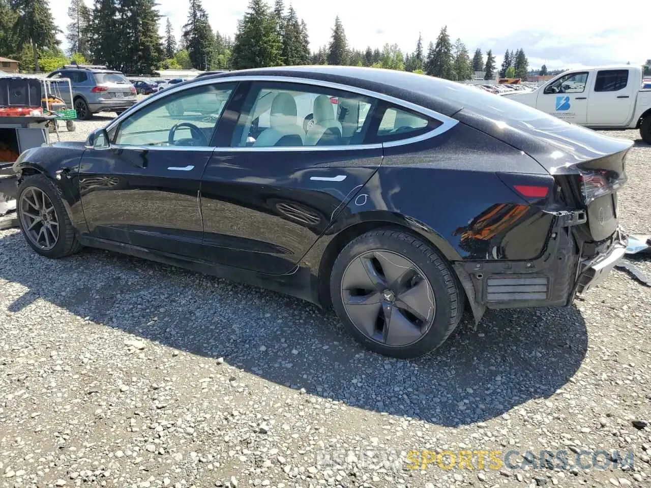2 Фотография поврежденного автомобиля 5YJ3E1EBXLF795689 TESLA MODEL 3 2020