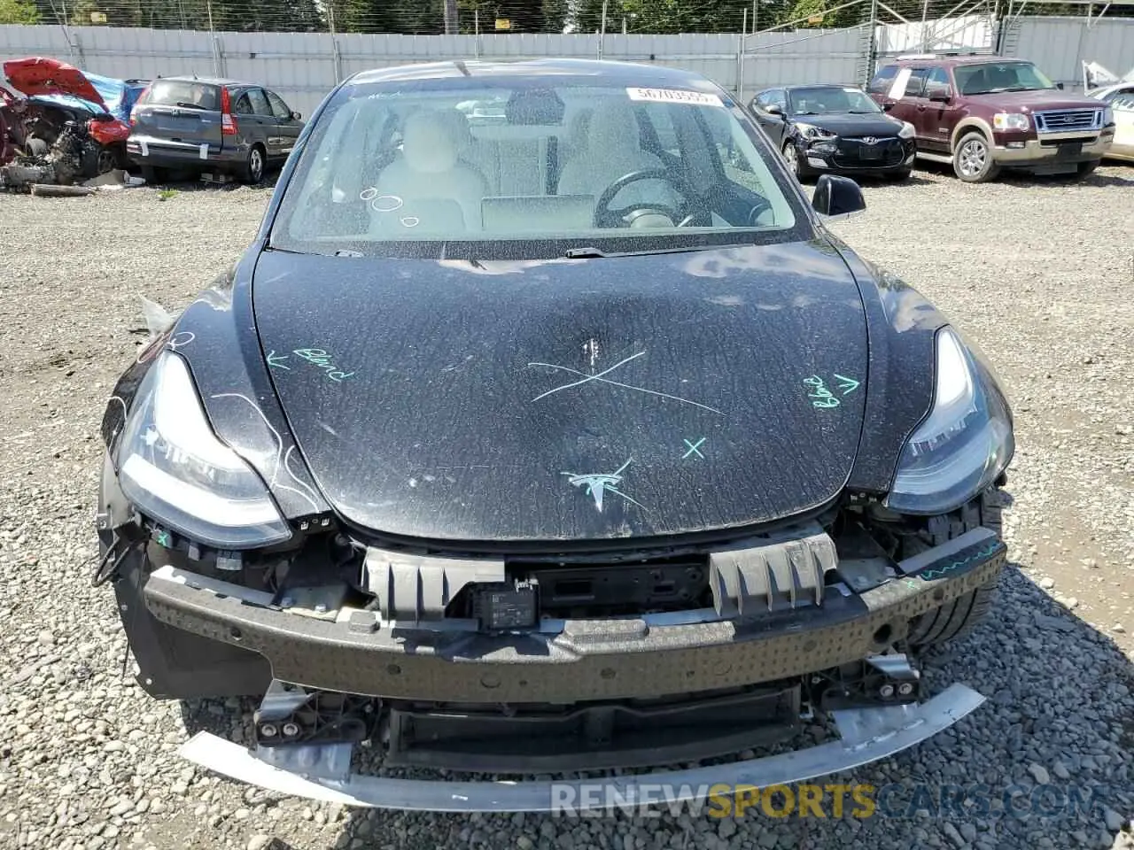 5 Фотография поврежденного автомобиля 5YJ3E1EBXLF795689 TESLA MODEL 3 2020