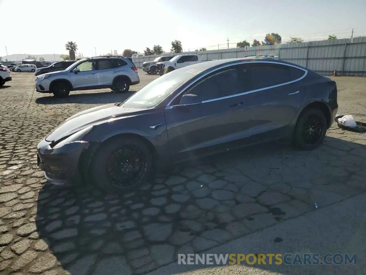 1 Фотография поврежденного автомобиля 5YJ3E1EC0LF714594 TESLA MODEL 3 2020