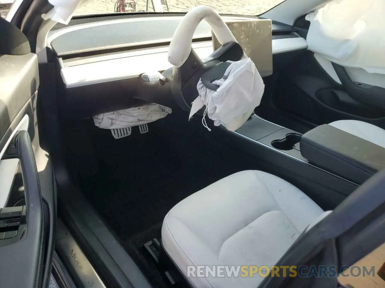 8 Фотография поврежденного автомобиля 5YJ3E1EC0LF714594 TESLA MODEL 3 2020
