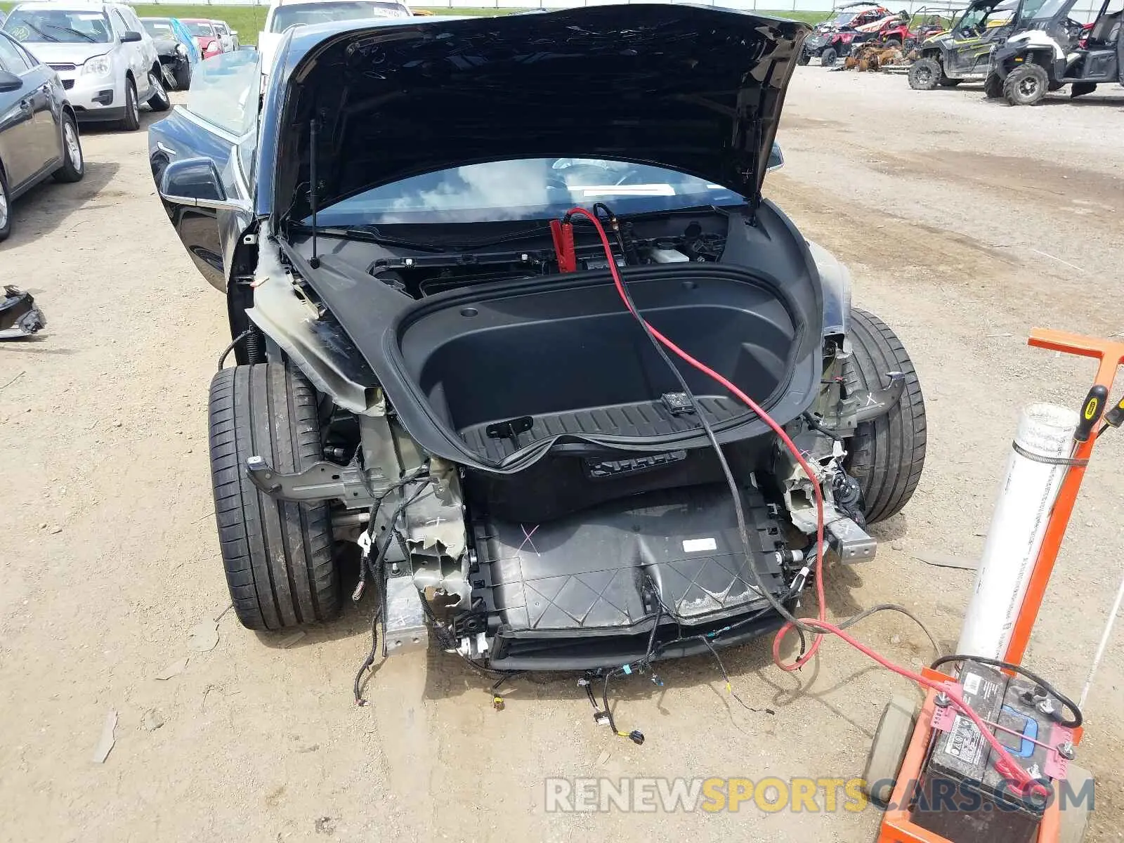 9 Photograph of a damaged car 5YJ3E1EC0LF788081 TESLA MODEL 3 2020