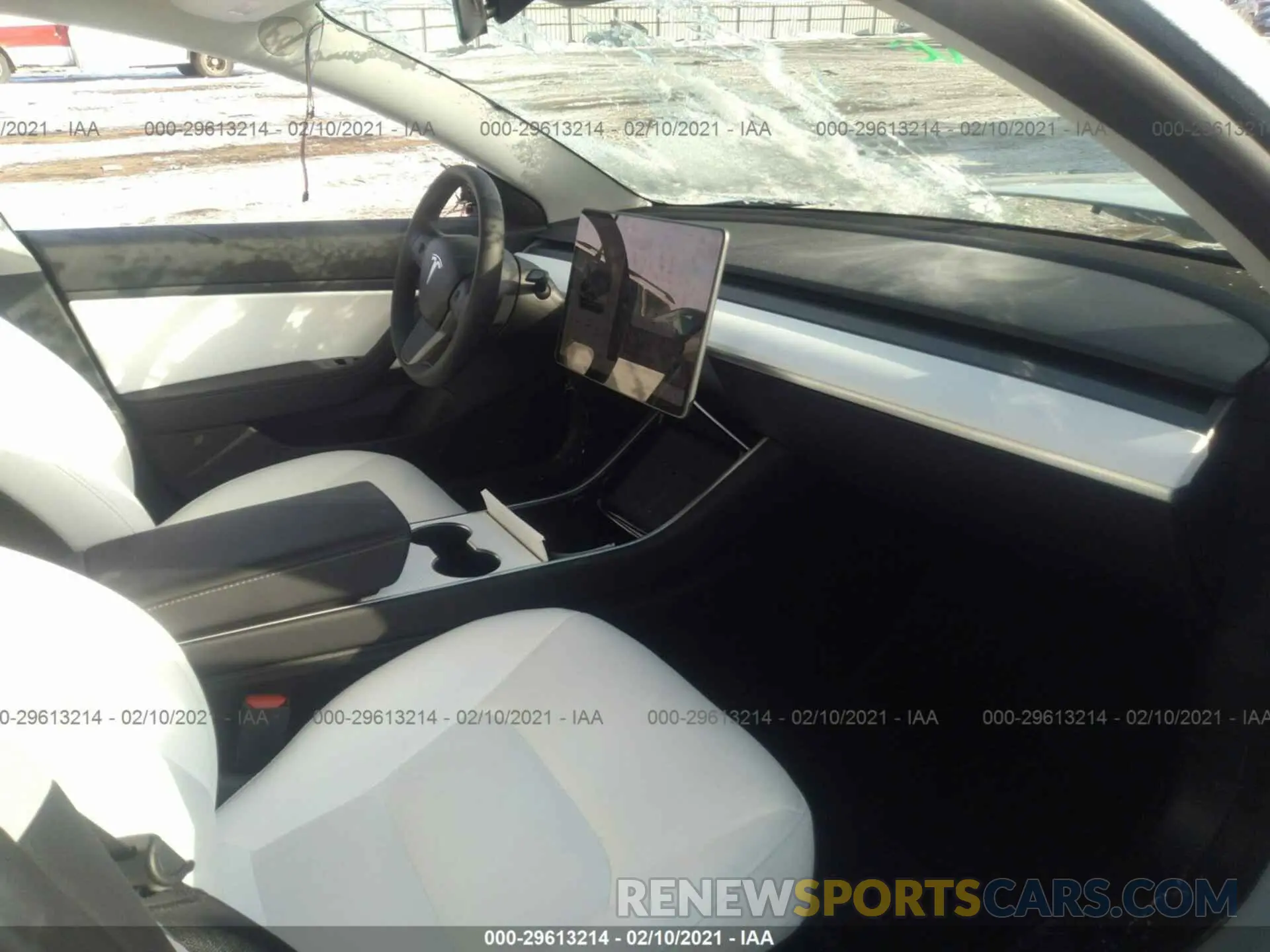 5 Photograph of a damaged car 5YJ3E1EC0LF796505 TESLA MODEL 3 2020