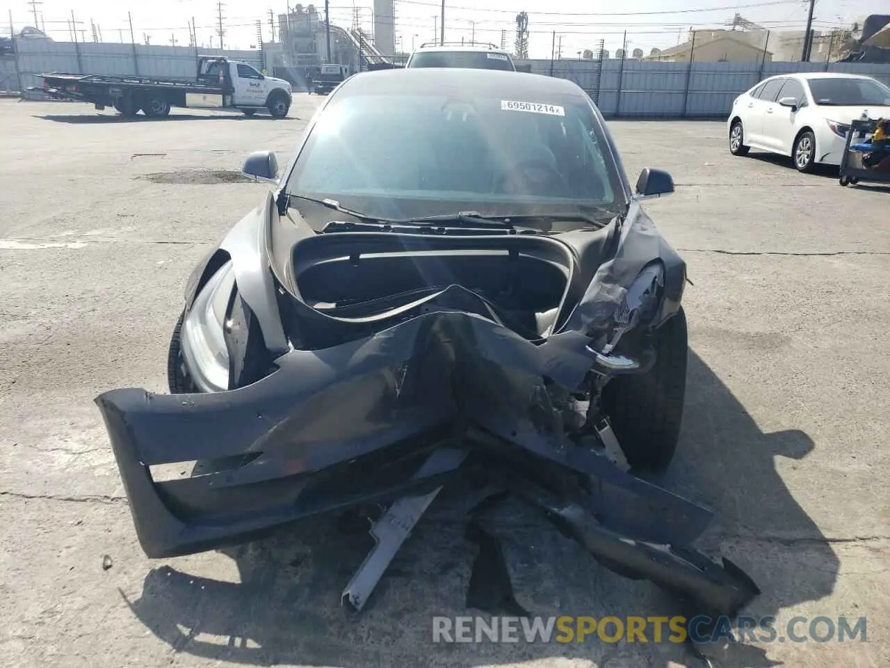 5 Фотография поврежденного автомобиля 5YJ3E1EC1LF669567 TESLA MODEL 3 2020