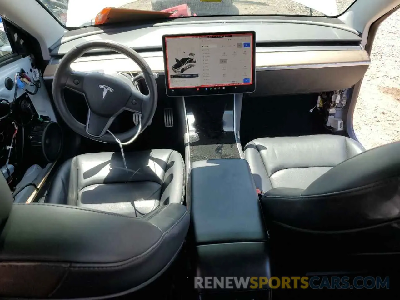 8 Photograph of a damaged car 5YJ3E1EC1LF736281 TESLA MODEL 3 2020