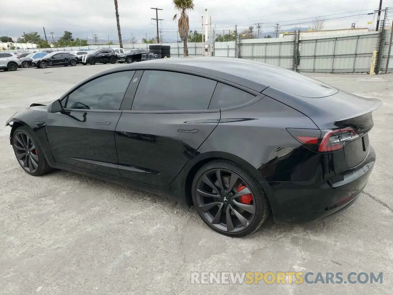 2 Фотография поврежденного автомобиля 5YJ3E1EC1LF746843 TESLA MODEL 3 2020