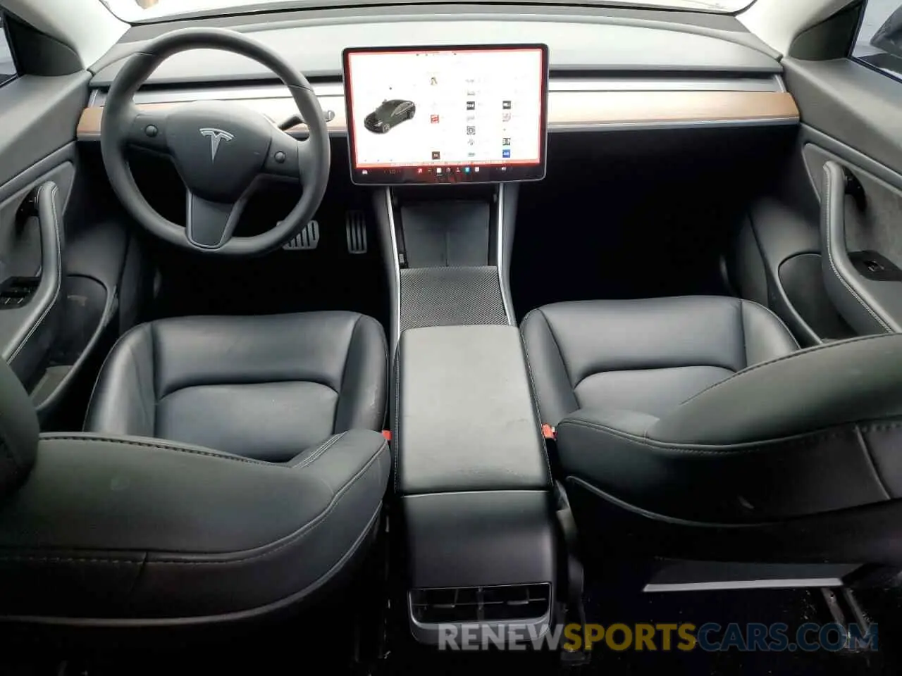 8 Фотография поврежденного автомобиля 5YJ3E1EC1LF746843 TESLA MODEL 3 2020