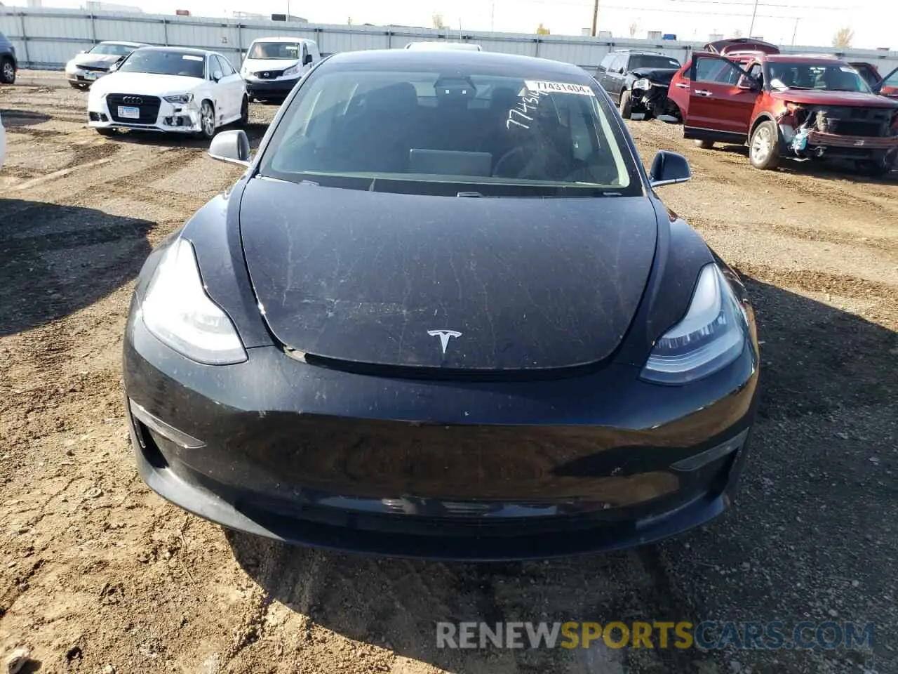 5 Photograph of a damaged car 5YJ3E1EC1LF796156 TESLA MODEL 3 2020