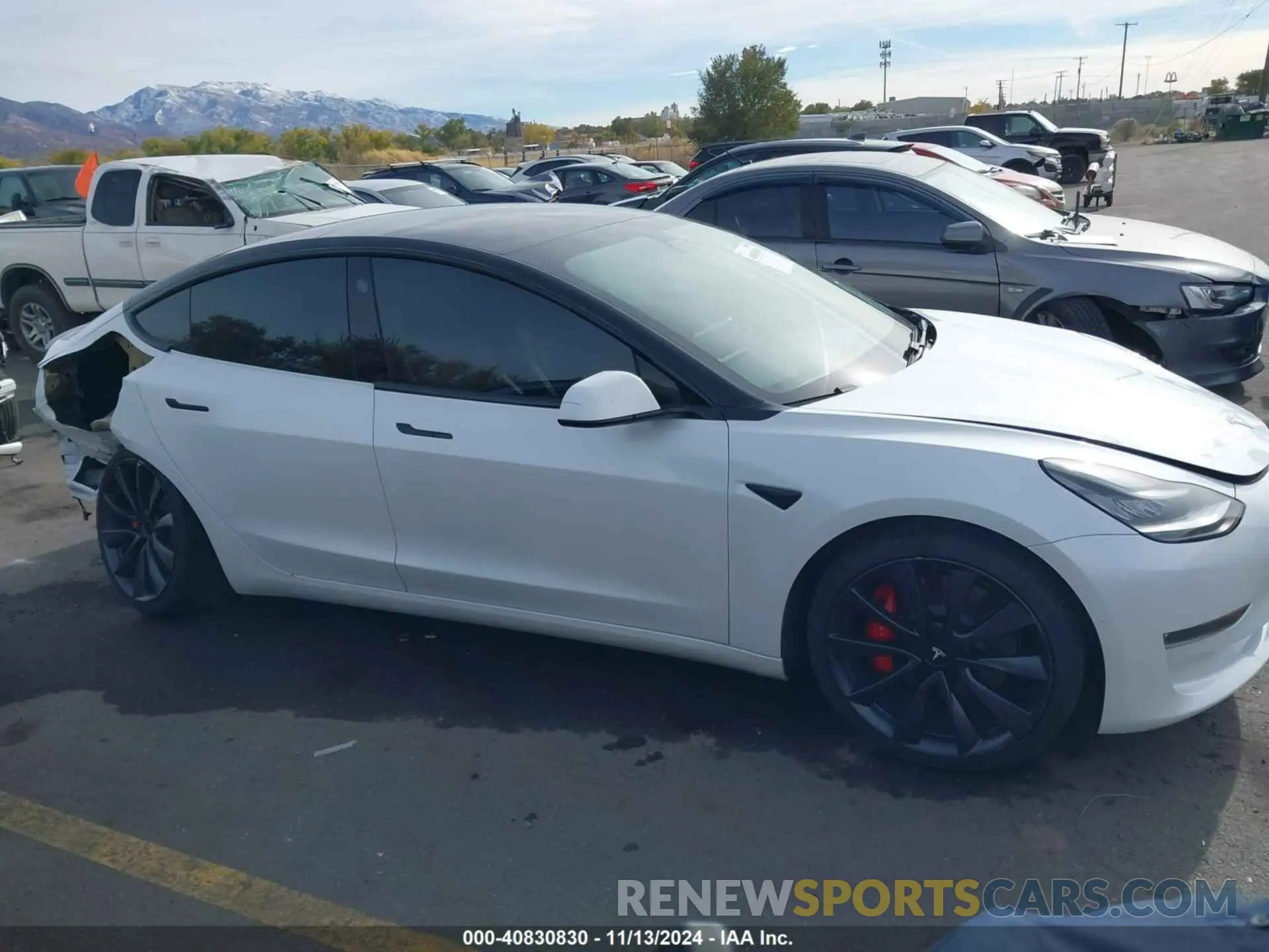 13 Фотография поврежденного автомобиля 5YJ3E1EC1LF807866 TESLA MODEL 3 2020