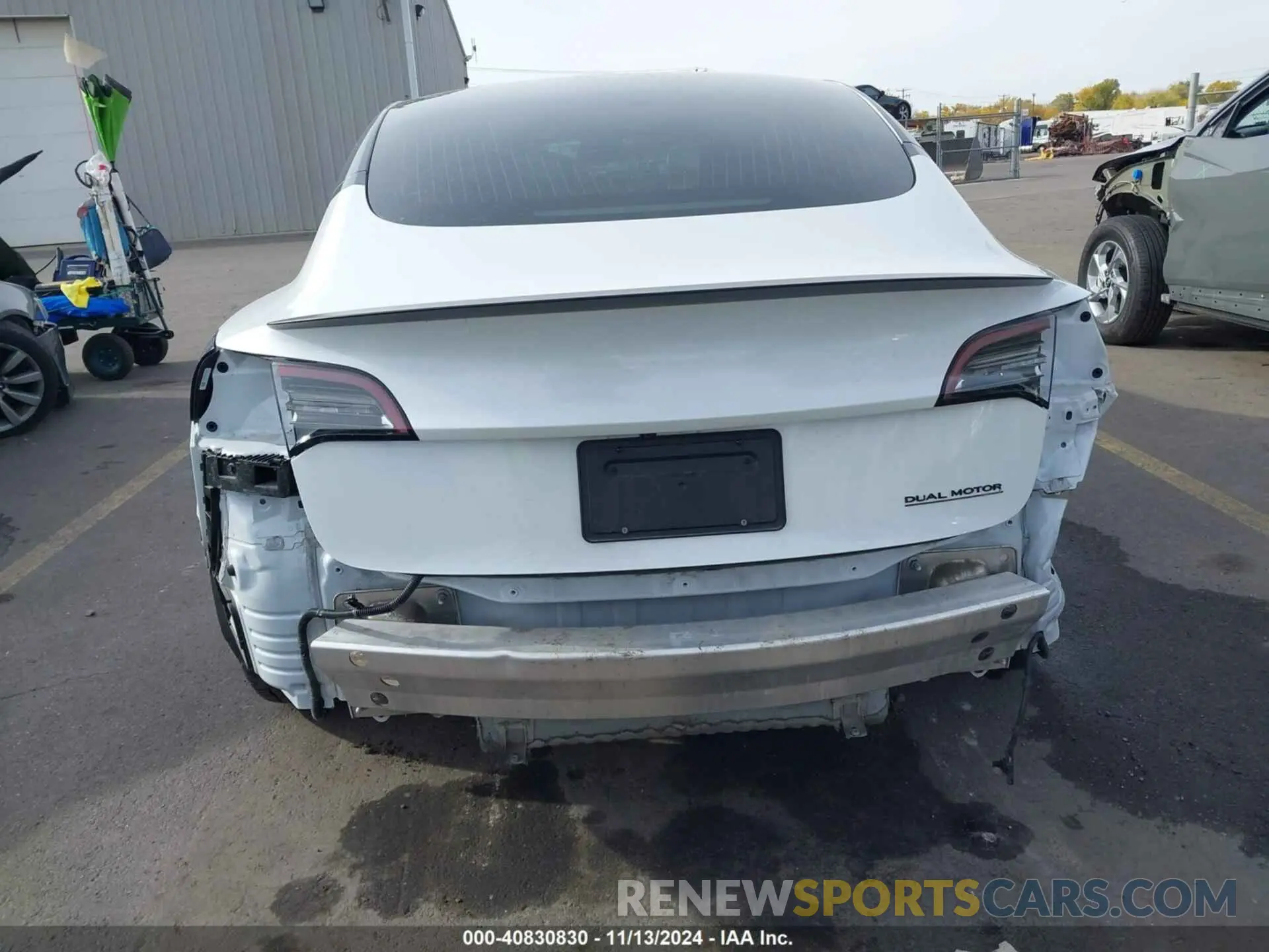 16 Фотография поврежденного автомобиля 5YJ3E1EC1LF807866 TESLA MODEL 3 2020