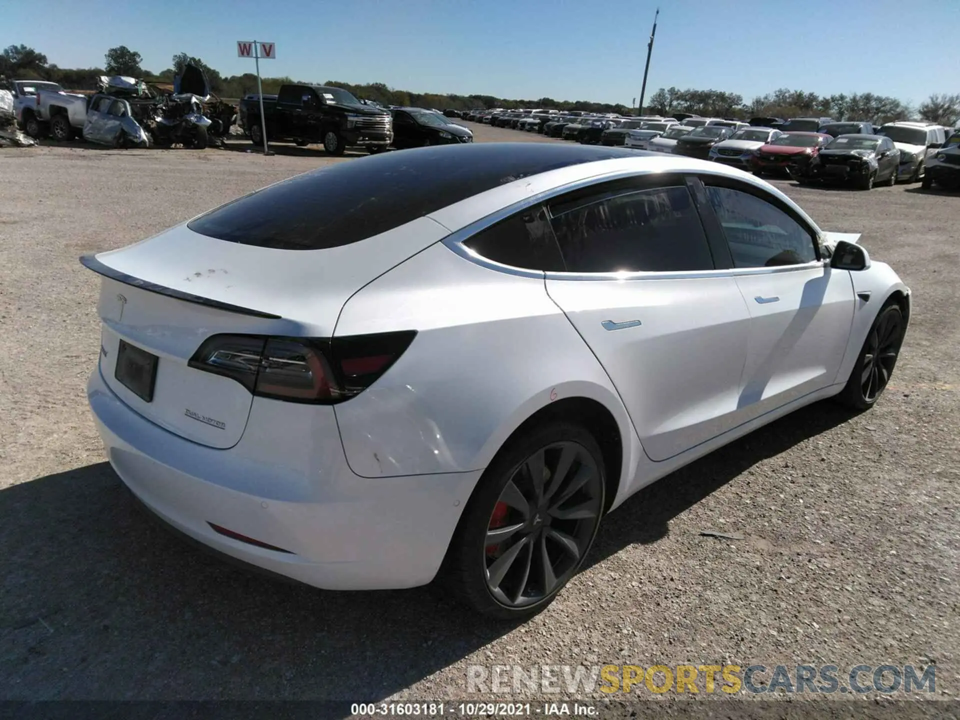 4 Photograph of a damaged car 5YJ3E1EC2LF623407 TESLA MODEL 3 2020