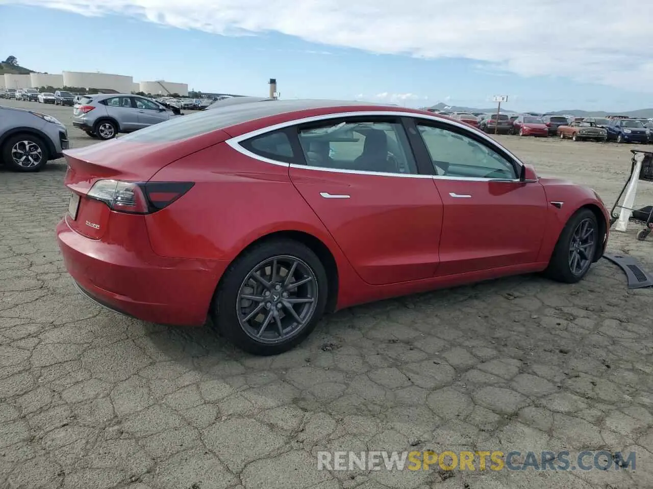 3 Фотография поврежденного автомобиля 5YJ3E1EC3LF601898 TESLA MODEL 3 2020