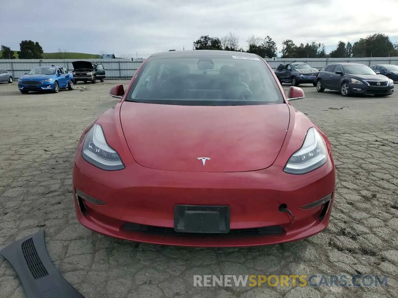 5 Фотография поврежденного автомобиля 5YJ3E1EC3LF601898 TESLA MODEL 3 2020