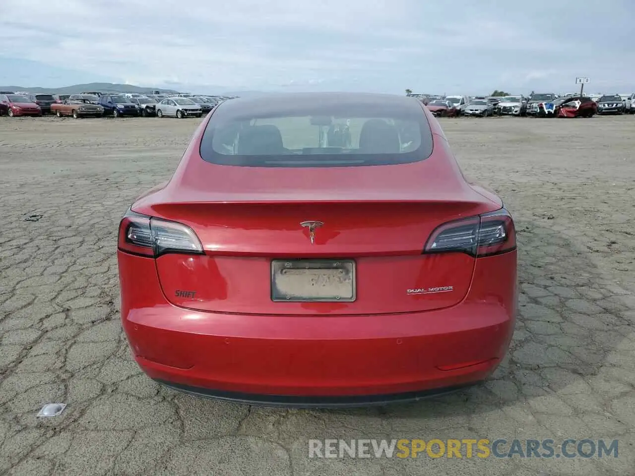 6 Фотография поврежденного автомобиля 5YJ3E1EC3LF601898 TESLA MODEL 3 2020