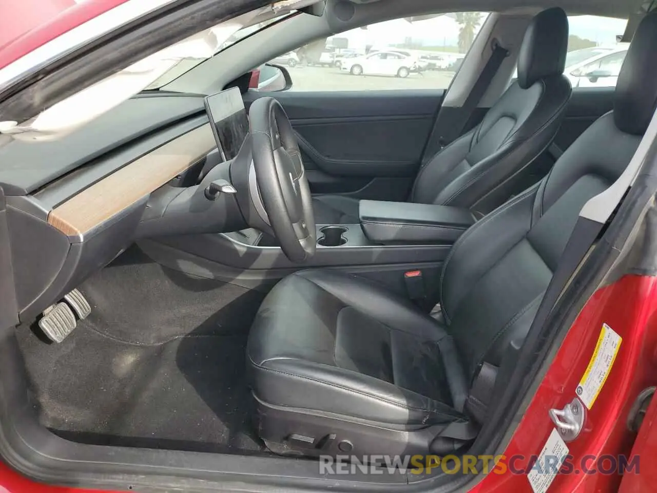 7 Фотография поврежденного автомобиля 5YJ3E1EC3LF601898 TESLA MODEL 3 2020