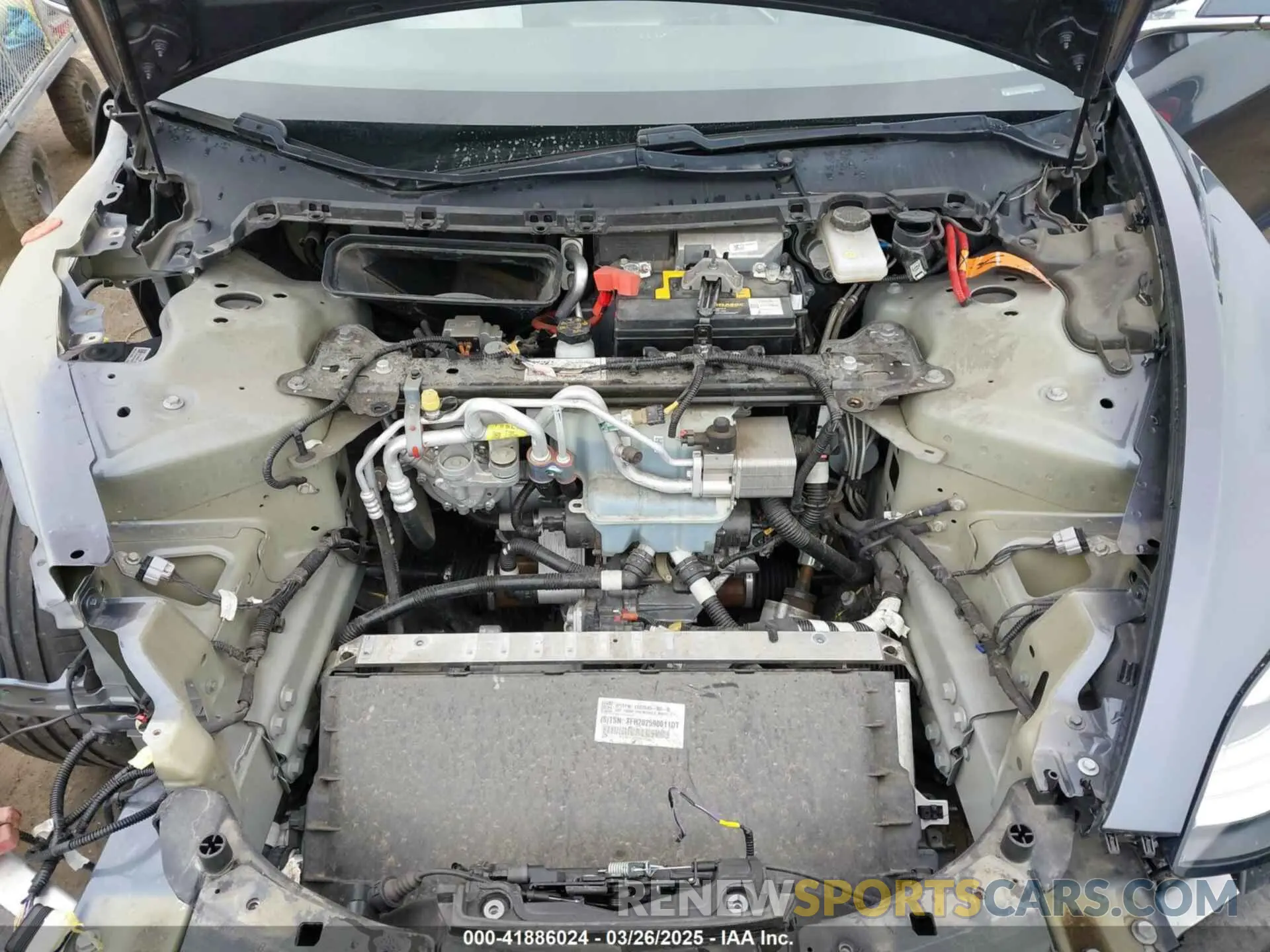 10 Photograph of a damaged car 5YJ3E1EC3LF802068 TESLA MODEL 3 2020