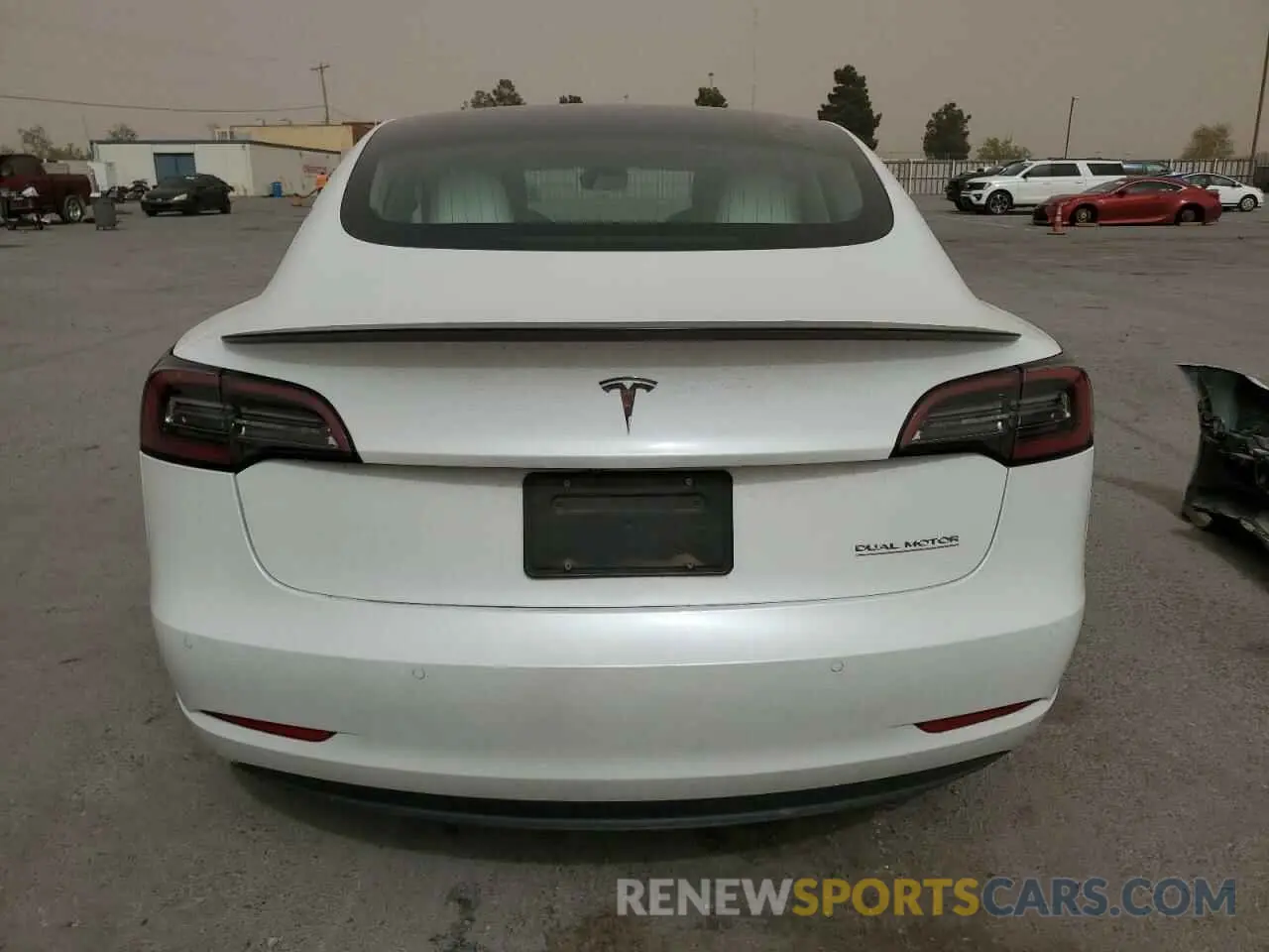 6 Photograph of a damaged car 5YJ3E1EC4LF642024 TESLA MODEL 3 2020