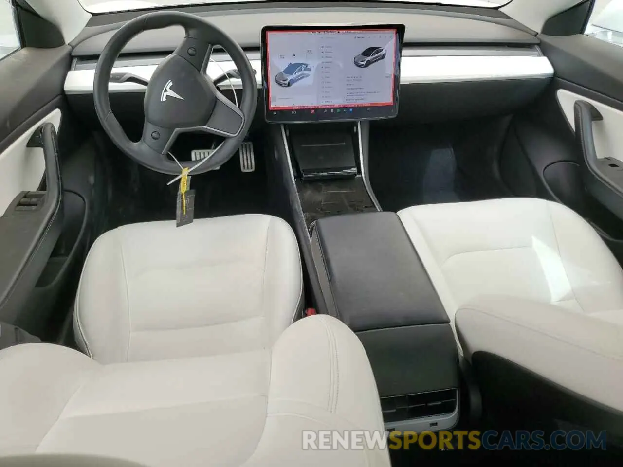 8 Photograph of a damaged car 5YJ3E1EC4LF642024 TESLA MODEL 3 2020