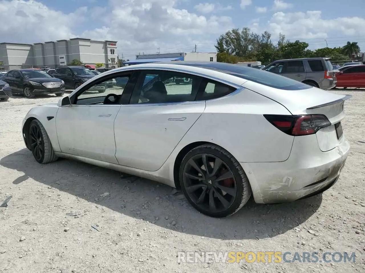 2 Фотография поврежденного автомобиля 5YJ3E1EC4LF800149 TESLA MODEL 3 2020